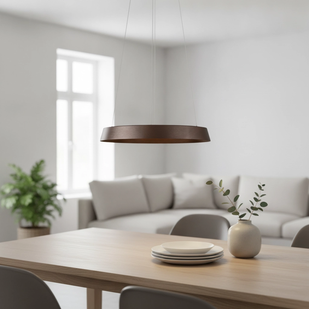 Suspension design Ormi Ø 45cm marron café