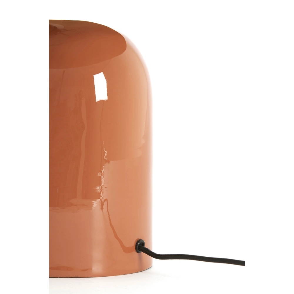 Lampe de table Todd ovale - orange foncé brillant Light & Living 8717807818951