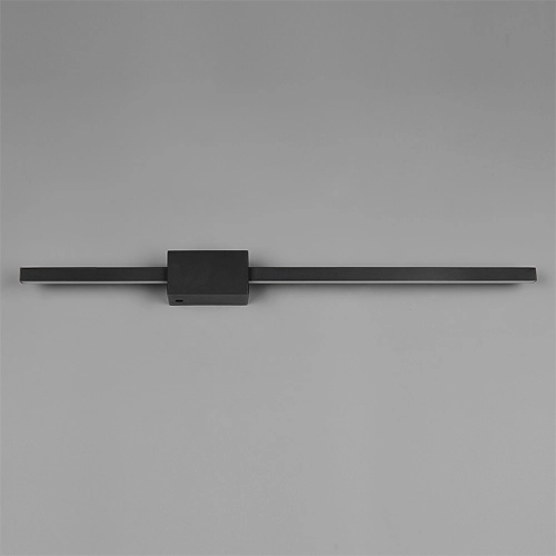 Lampe murale moderne Cassino noir 70,5 cm Trio 4017807683226