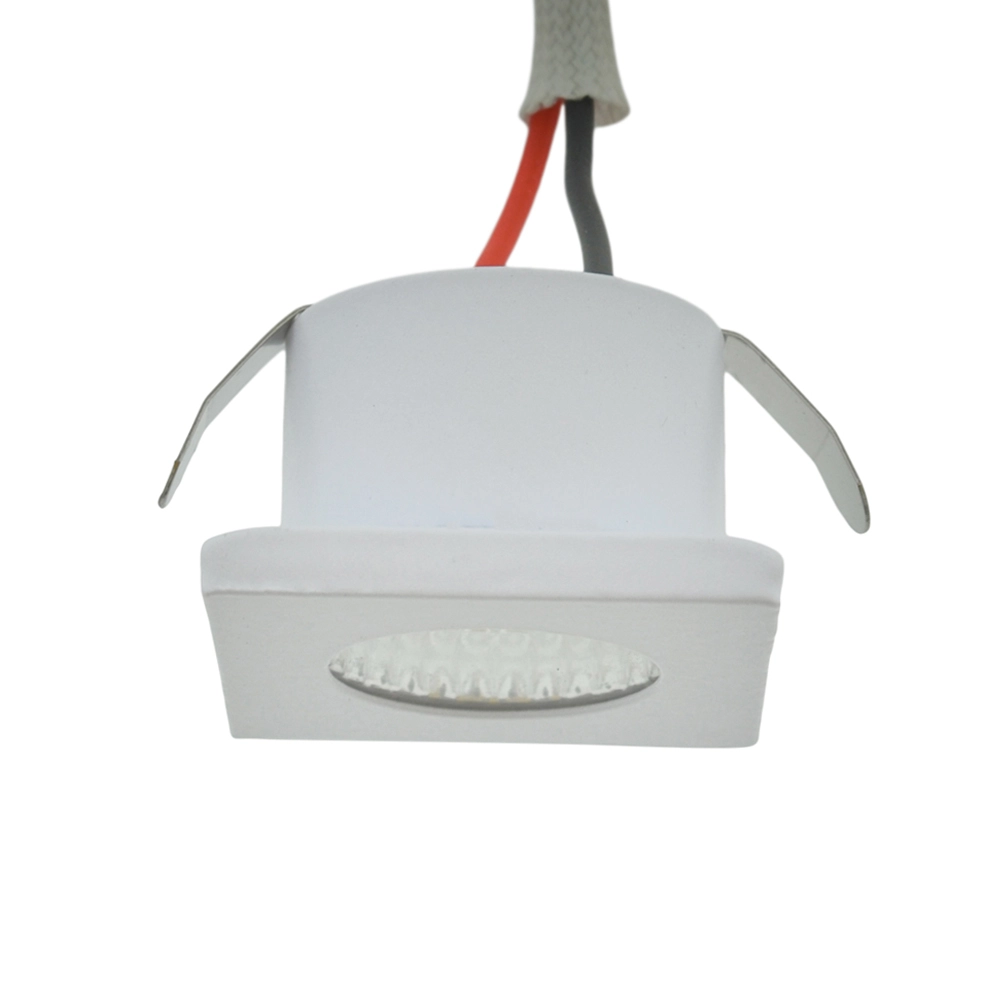 Spot encastrable carré Forte Mini blanc Lyora 8716803509535