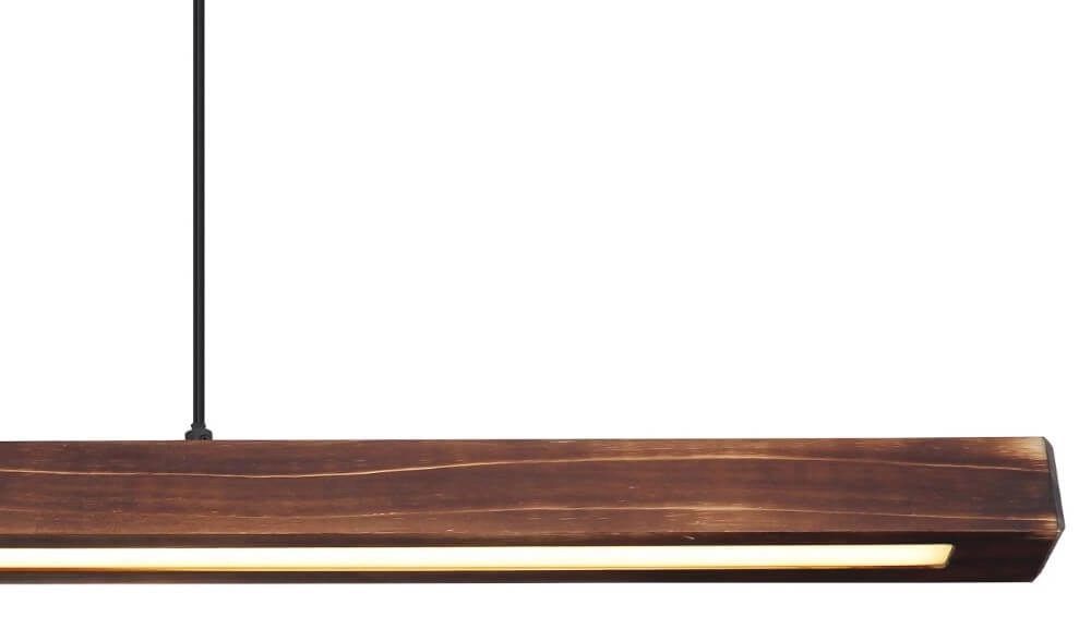 Lampe suspendue en bois Tibeon 70 cm Globo 9007371457243