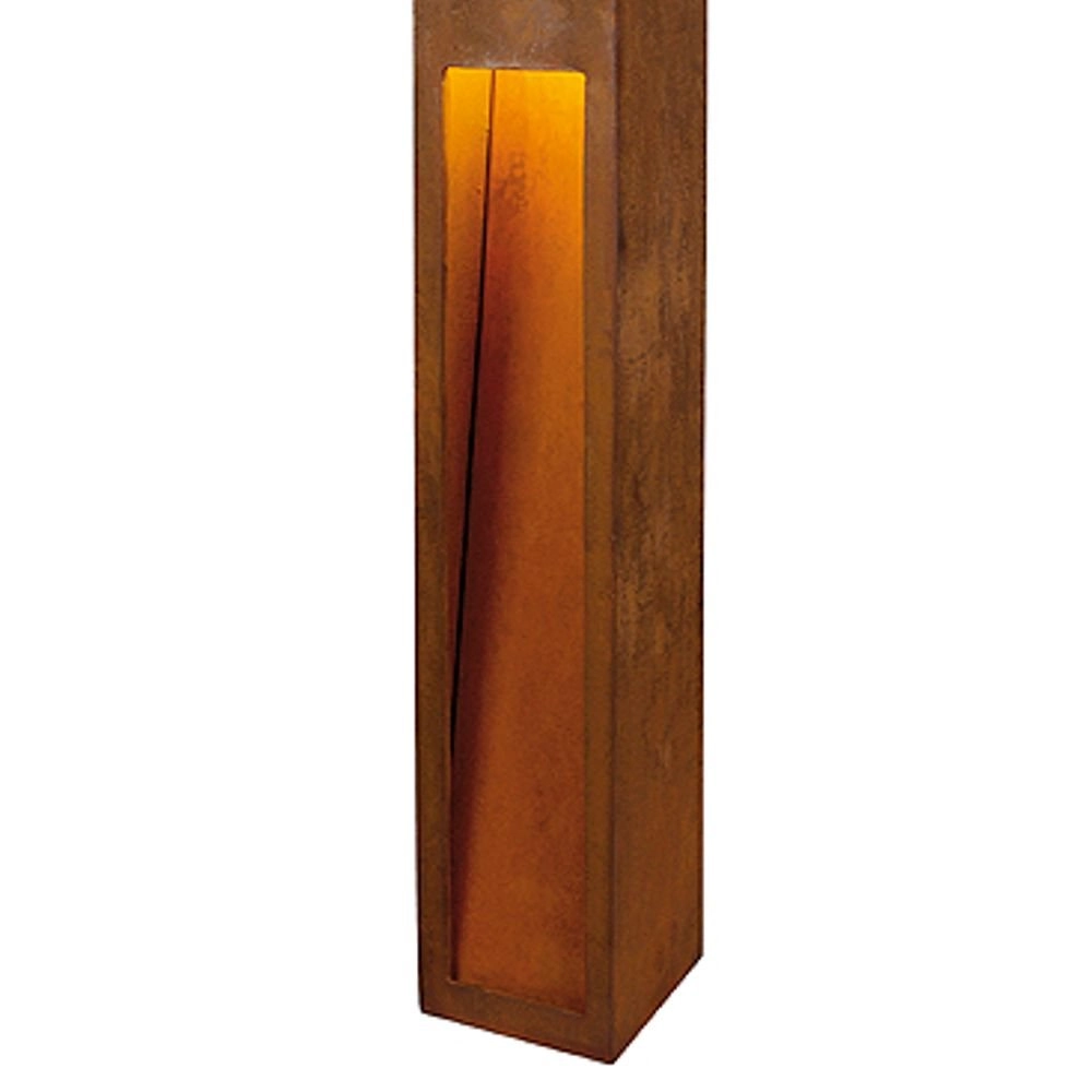 Lampe de jardin Rusty Slot 80 rouiller SLV 4024163107556