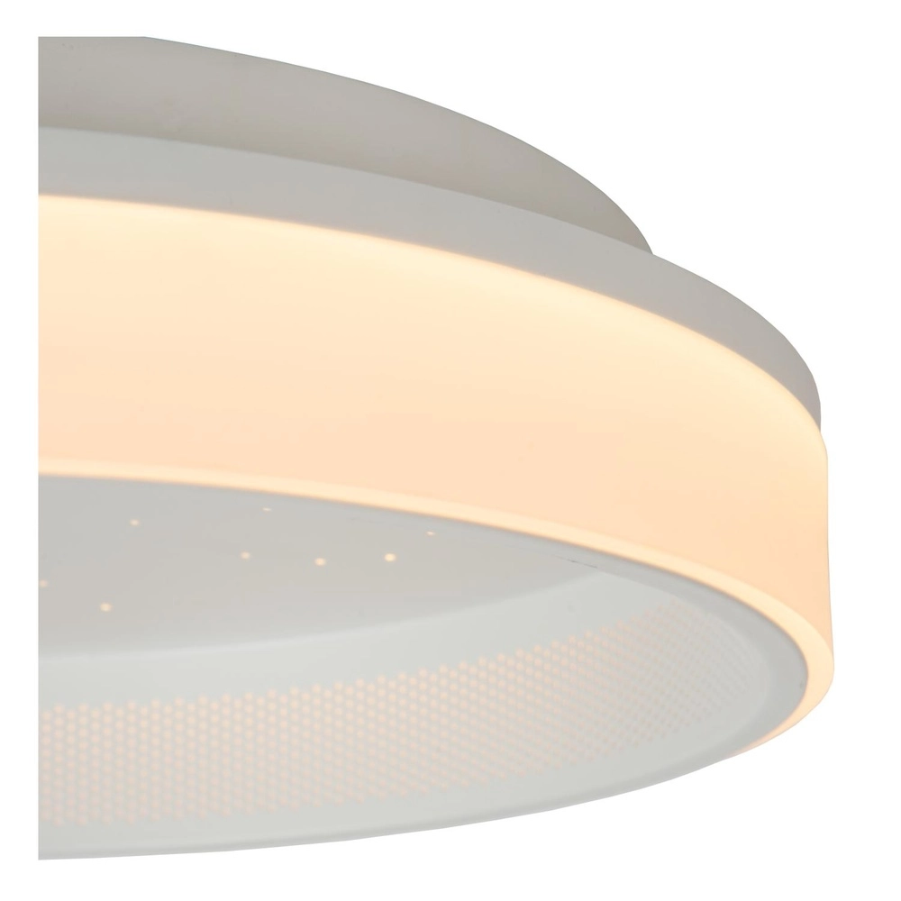 Conception de plafonds Estreja Ø 40 cm de blanc Lucide 5411212712813