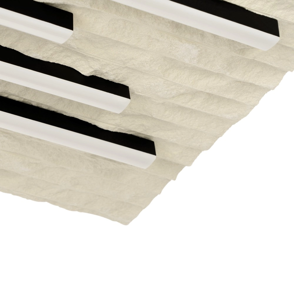 Lampe de plafond Campomarino brun sable 60 cm Eglo 9008606409112