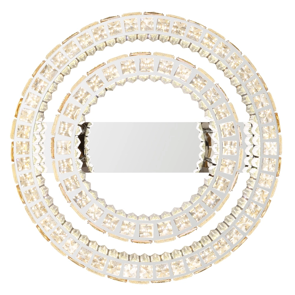 Lampe de plafond Lidia Ø chrome 61cm Globo 9007371583096