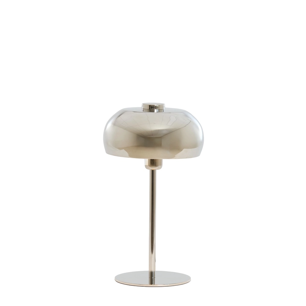 Lampe de table Surin Ø 23cm - nickel brillant Light & Living 8717807743451