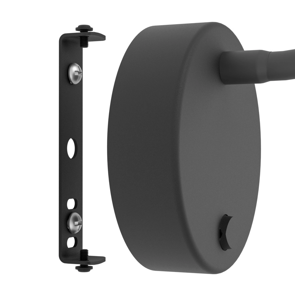 Lampe de chevet Olivandino Noir flexible Eglo 9008606347766