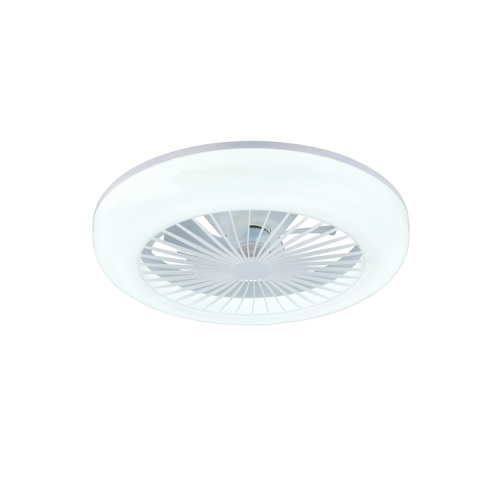 Ventilateur de plafond Mora blanc avec lampe Trio 4017807650419