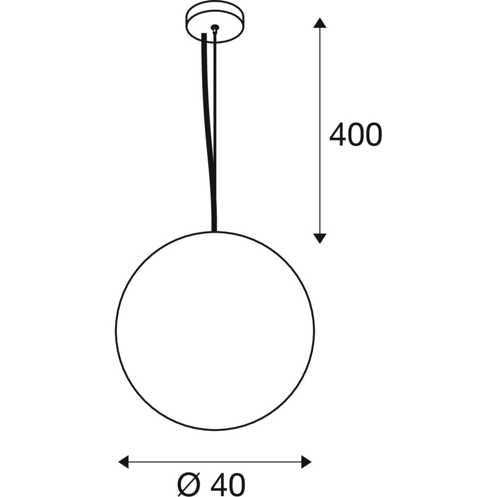 Suspension or Sun Ø 40cm SLV 4024163300292
