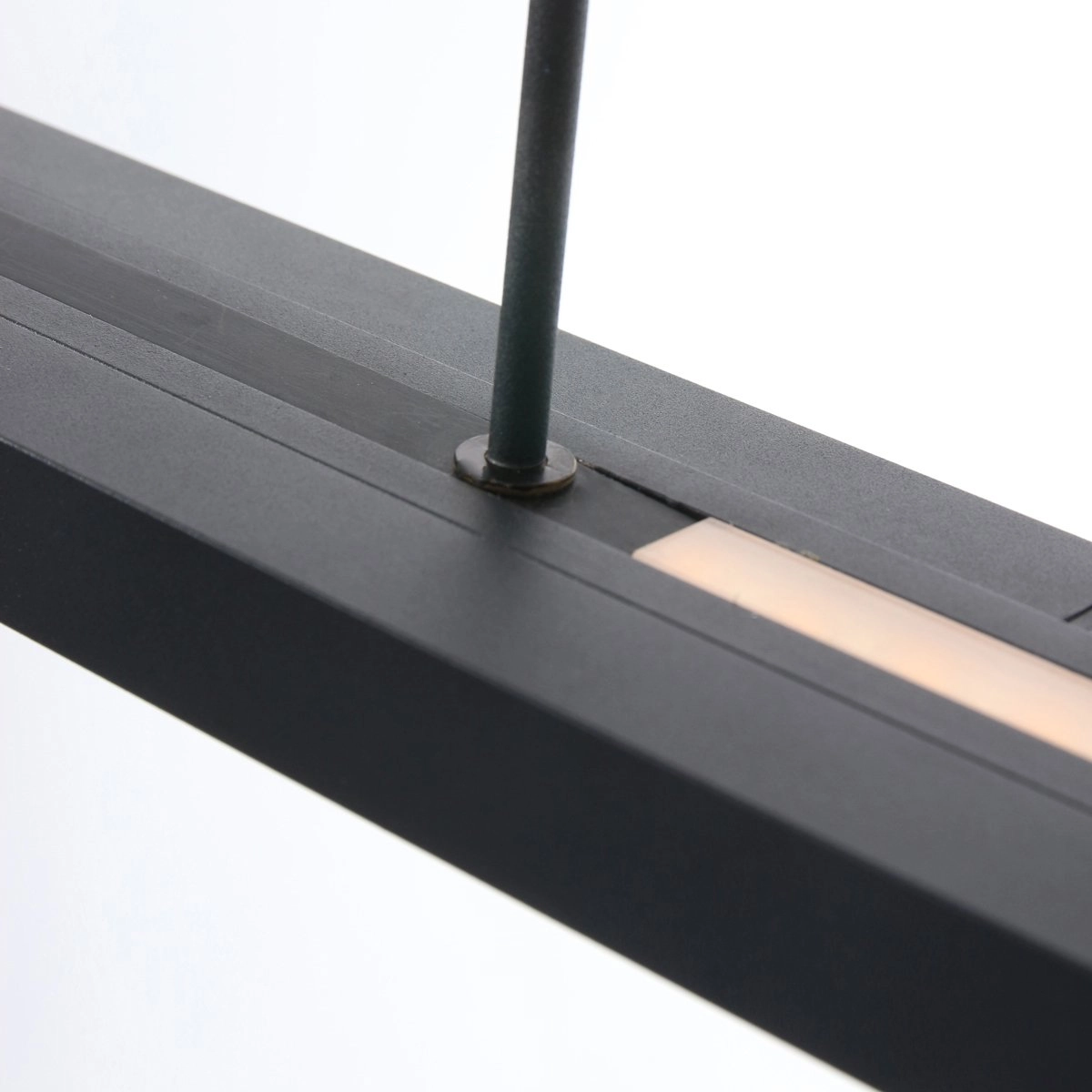 Lampe à suspension LED Zelena Motion réglable 80cm noir Steinhauer 8712746122770