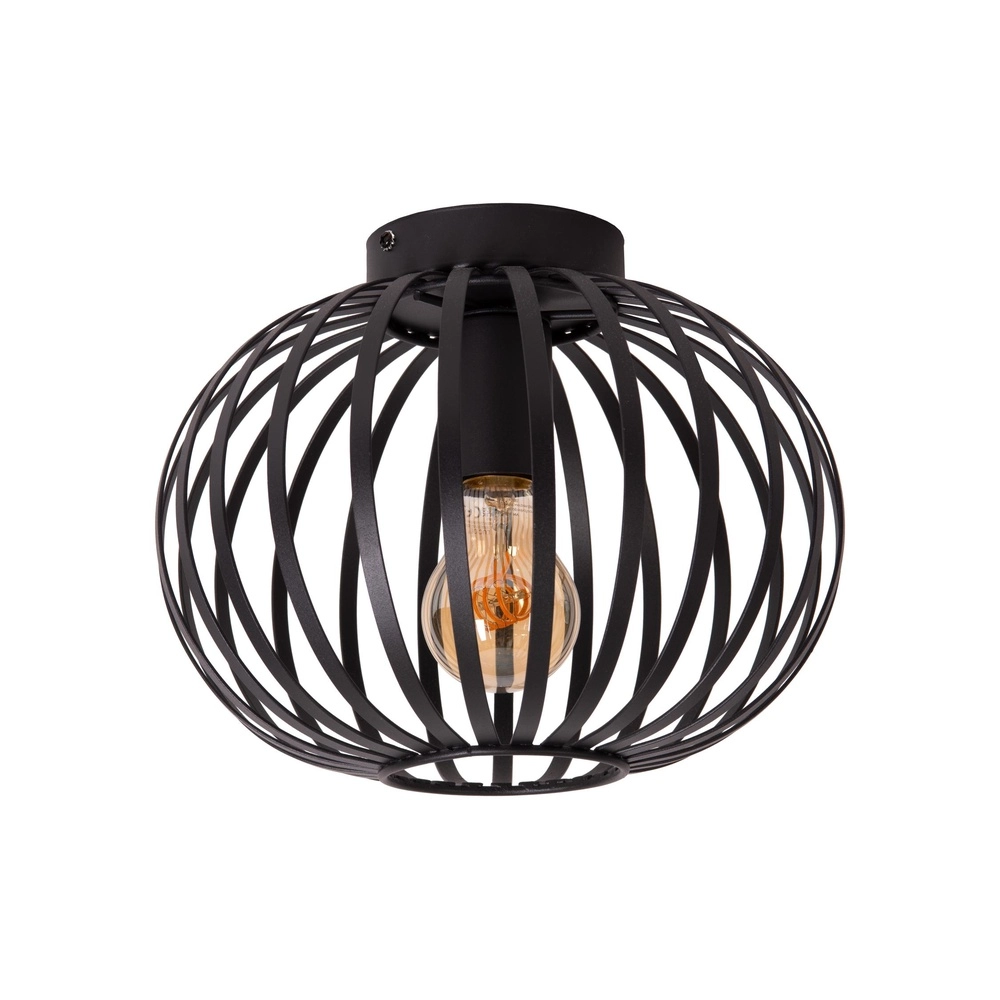 Lampe de plafond Manuela Ø 25cm noir