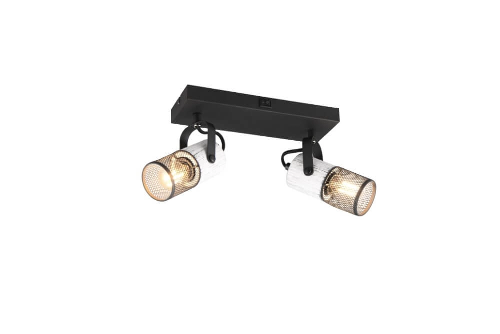 Spot en saillie design Tosh 2 lumières Trio 4017807600490