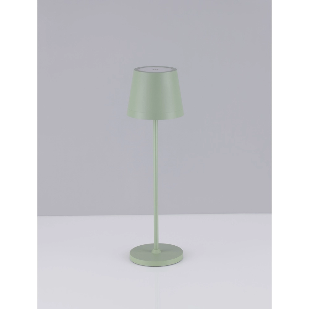 Lampe de table rechargeable Seina olive Lyora 5212017444448