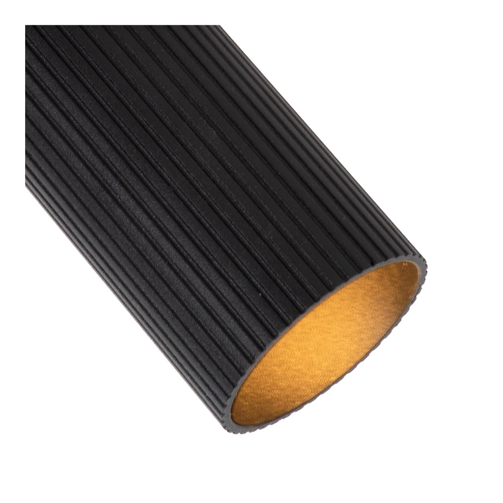 Emplacement de plafond monté en surface Clubs 2-noir clair Lucide 5411212093509