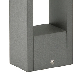 Éclairage de jardin LED Padestal anthracite Albert 4007235222425