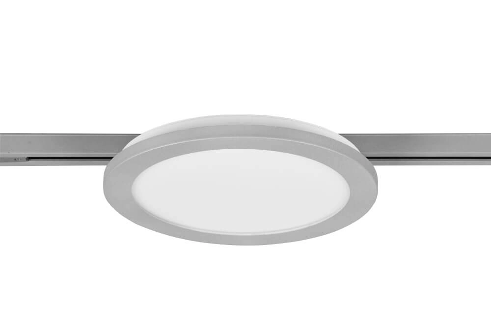 Lampe sur rail Camillus Biphasé 26cm - 3000K gris Trio 4017807506013