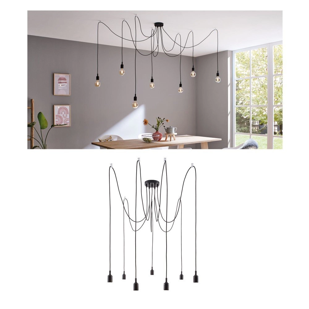 Lampe suspendue Ketil Spider Paulmann 4000870503904