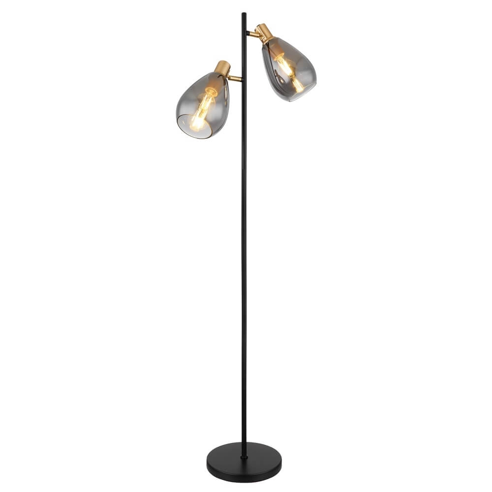 Lampadaire Fanni Double noir Lampadaire Fanni Double noir