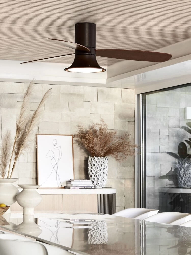 Ventilateur avec lampe Flusso Ø132cm Beacon 9333509151791