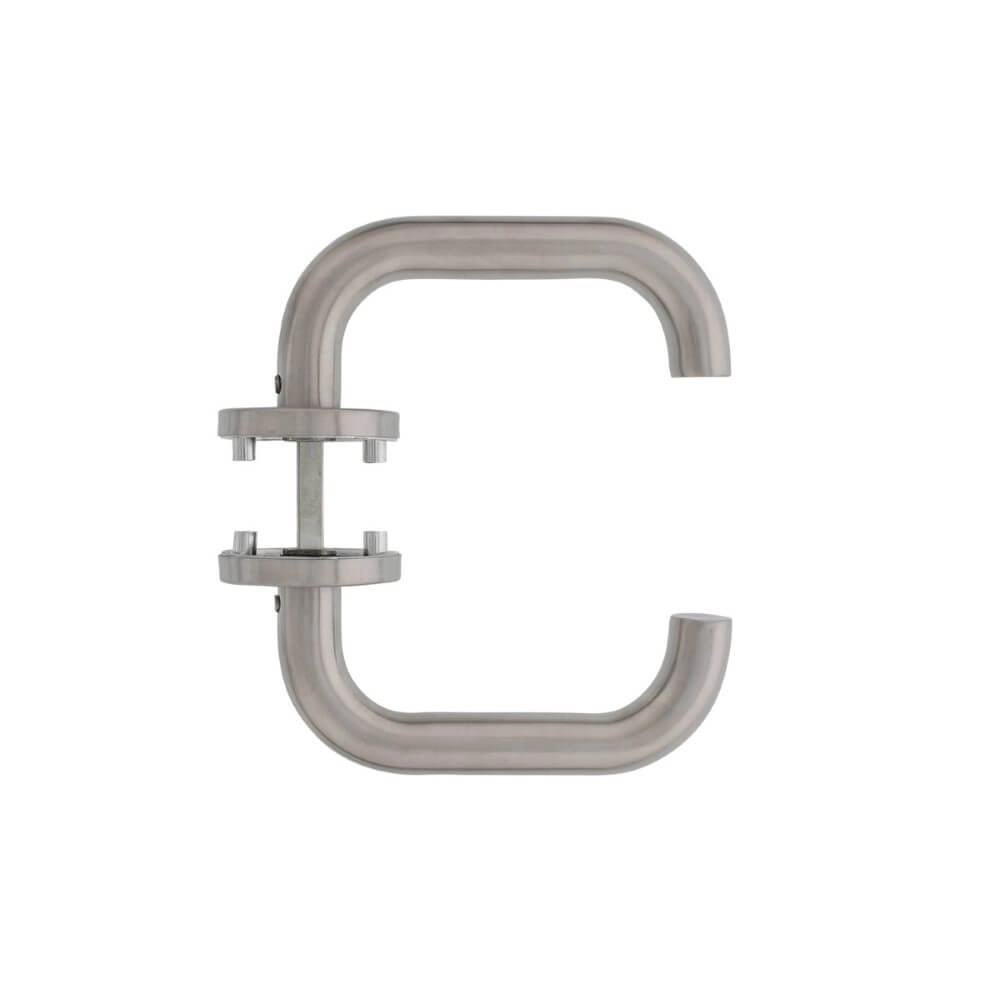 Poignée Rond Rosace avec arête en acier inoxydable Intersteel 8714186129593