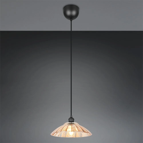Lampe pendante classique Eluna Noir