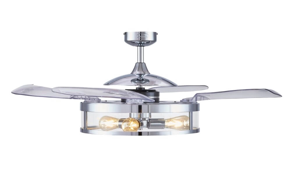 Ventilateur de plafond chromé Fanway Classic Ø 122 cm Beacon 9333509119388