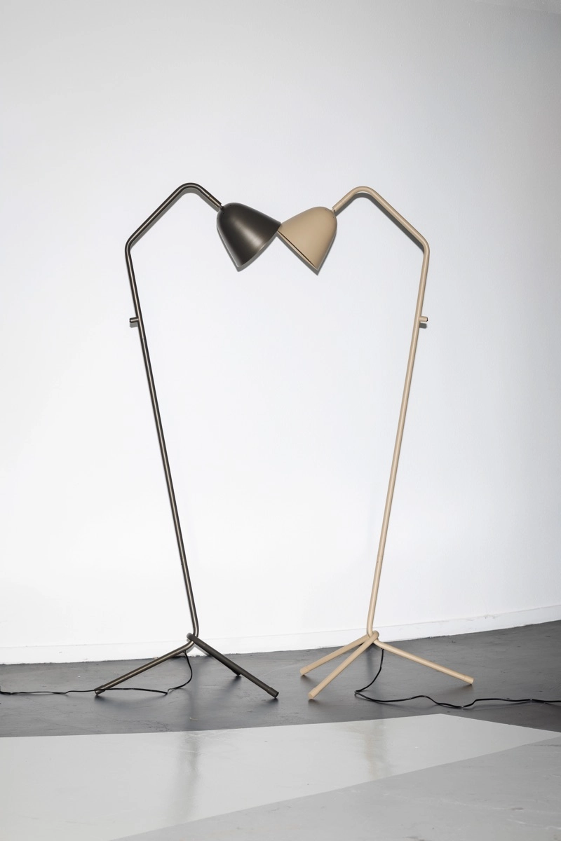 Lampadaire de conception Brenda Anodic Brown ETH 8720195310792