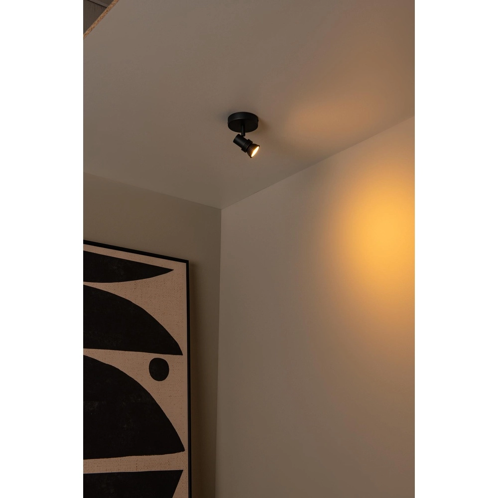 Projecteur de plafond Kianti Noir simple Lucide 5411212530851
