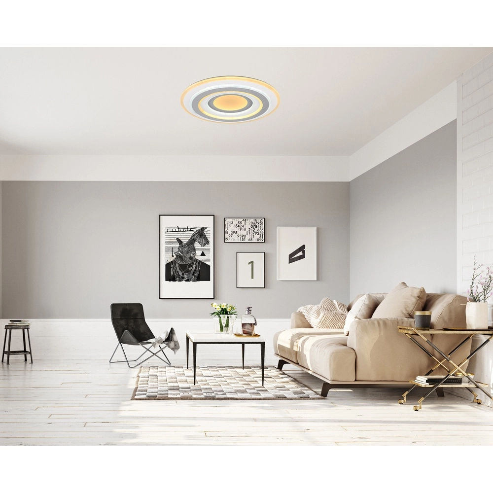 Éclairage de plafond Sabatino blanc Ø 50cm Globo 9007371403868