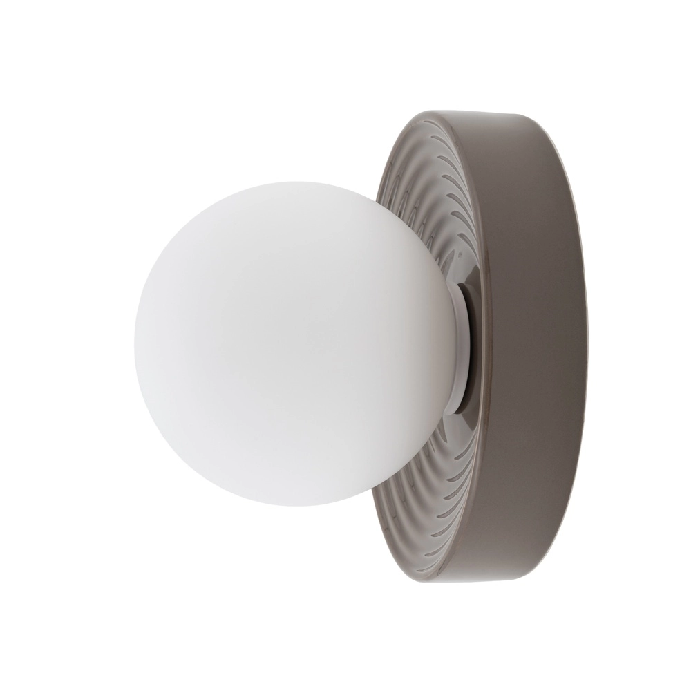 Lampe murale de conception Clay brun Ø 22cm Lyora 5903139117470