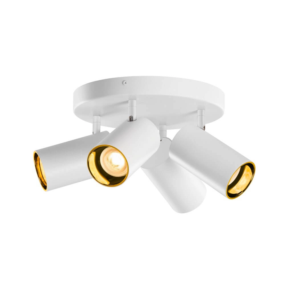 Spot en saillie 4 lumières Asto Tube blanc - 4x GU10 SLV 4024163266109