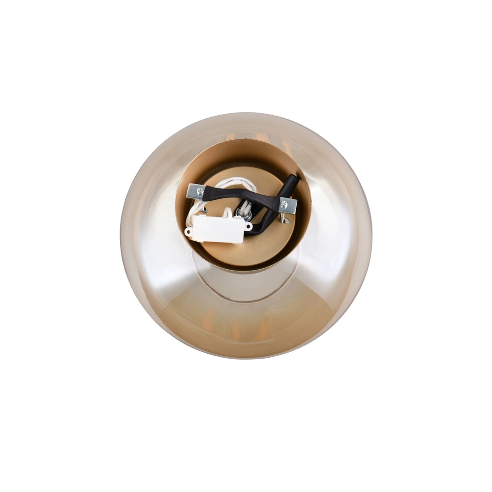 Lampe de plafond Sidera ambre Ø 26cm Trio 4017807697261