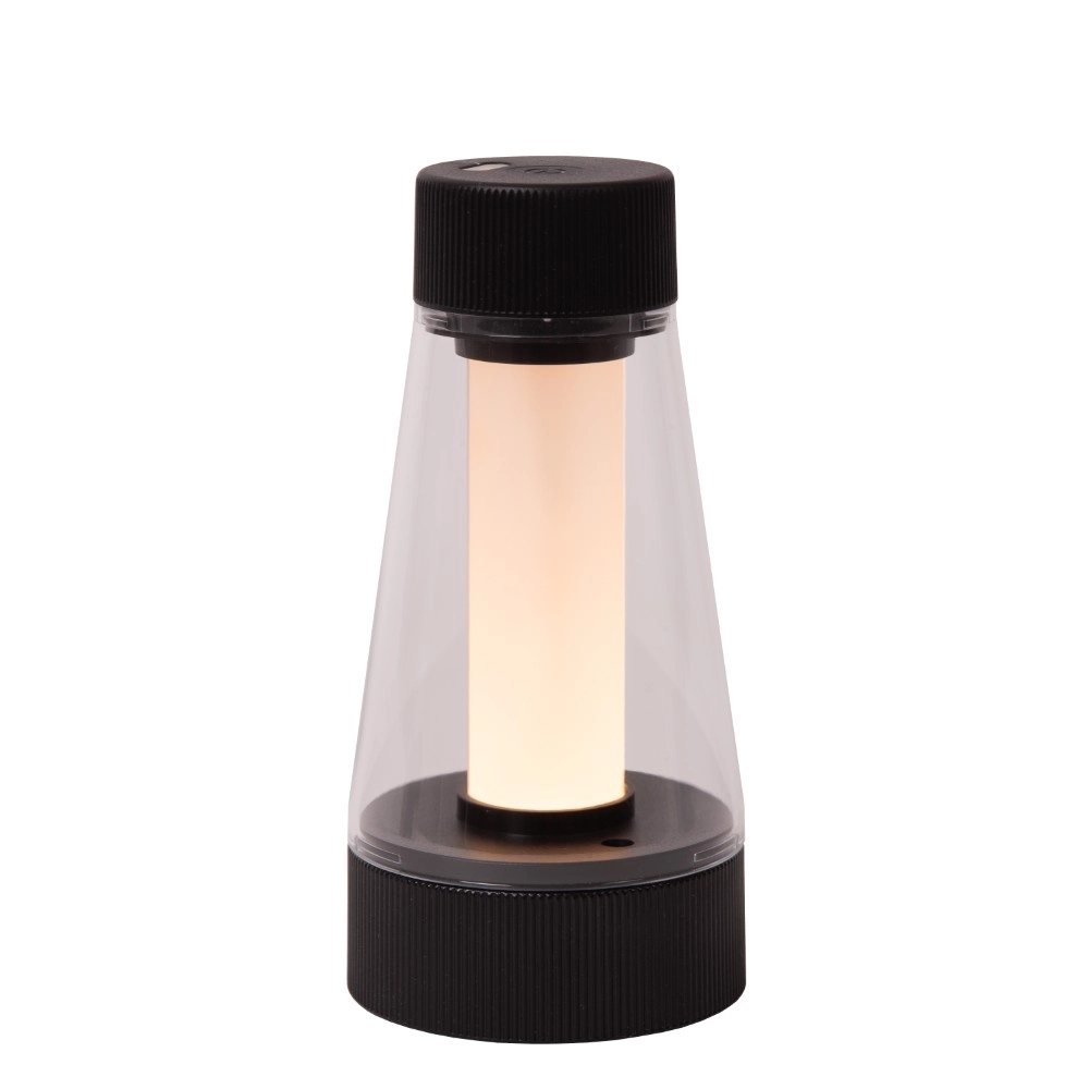 Lampe de table rechargeable Lorali Noir