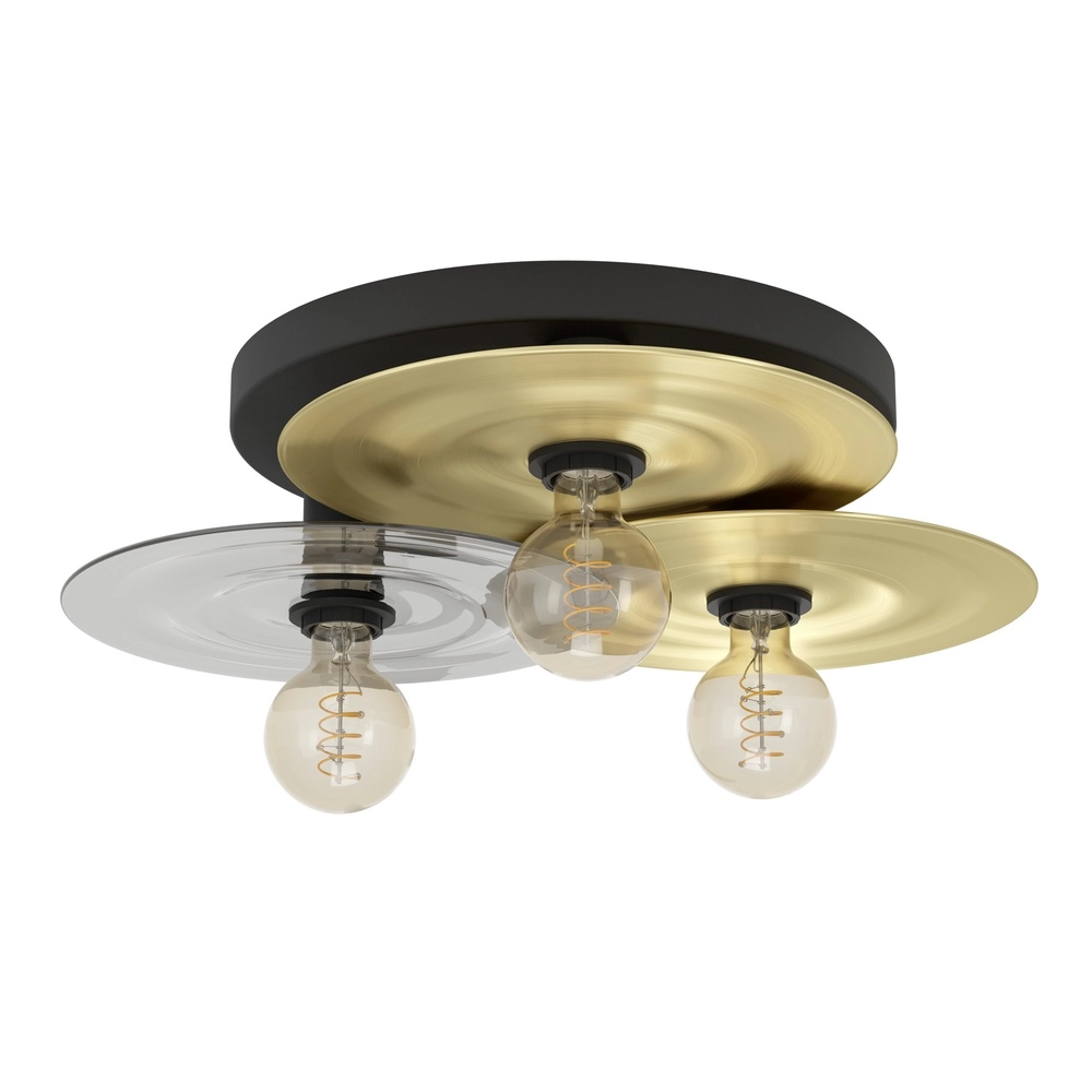 Lampe de plafond à design Lintmill Ø 53cm - 3x E27