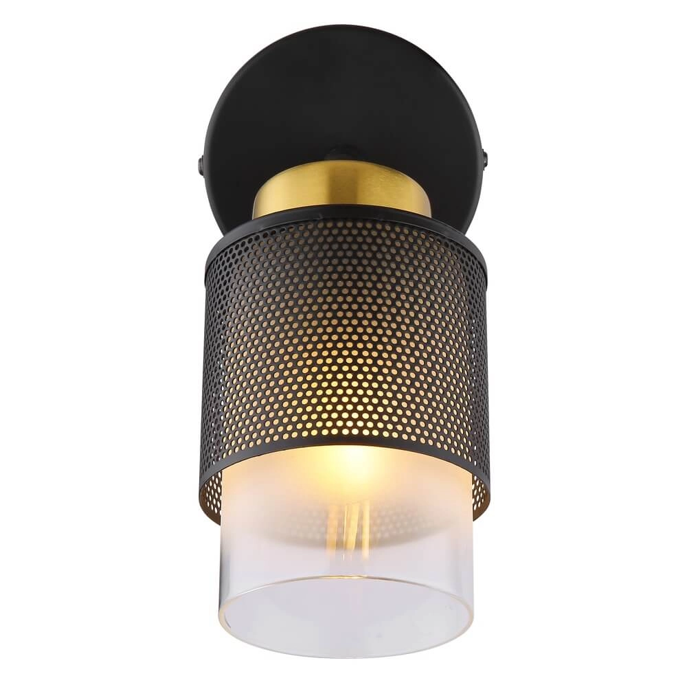 Applique murale Olga noir avec maille Globo 9007371446490