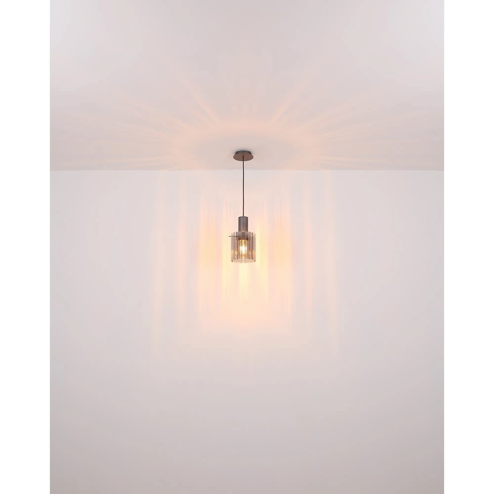 Suspension Tulivar Design Smoke Glass Globo 9007371456659