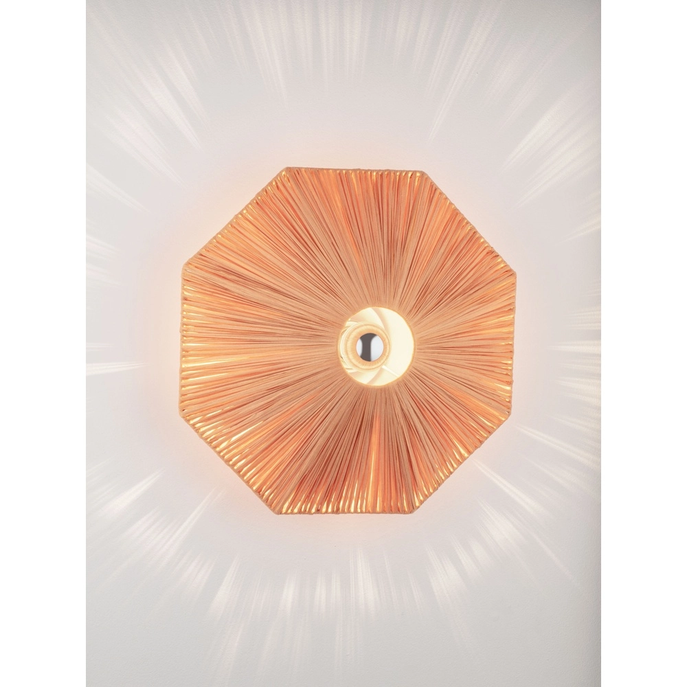 Lampe murale Elvio terre cuite Ø 45cm Lyora 5212017493903