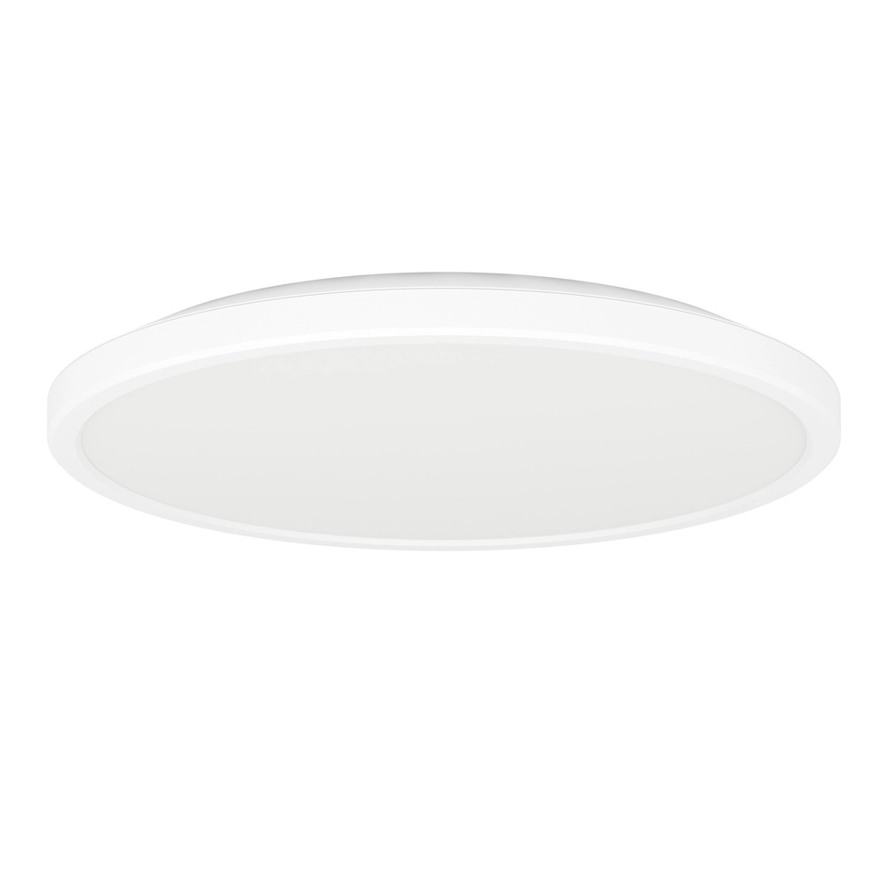 Lampe de salle de bain intelligente Rovito-Z rond - blanc - Ø 30cm