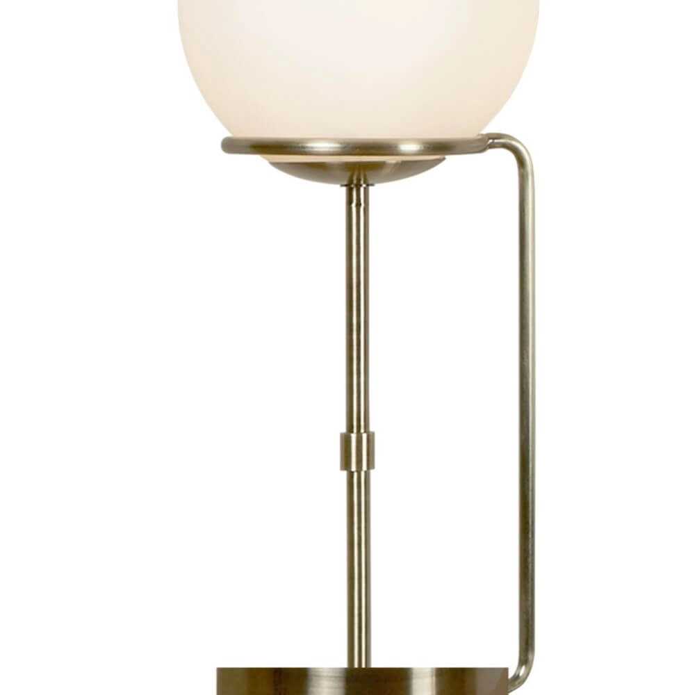 Lampe de table Trombone avec boule de verre Searchlight 5053423097947