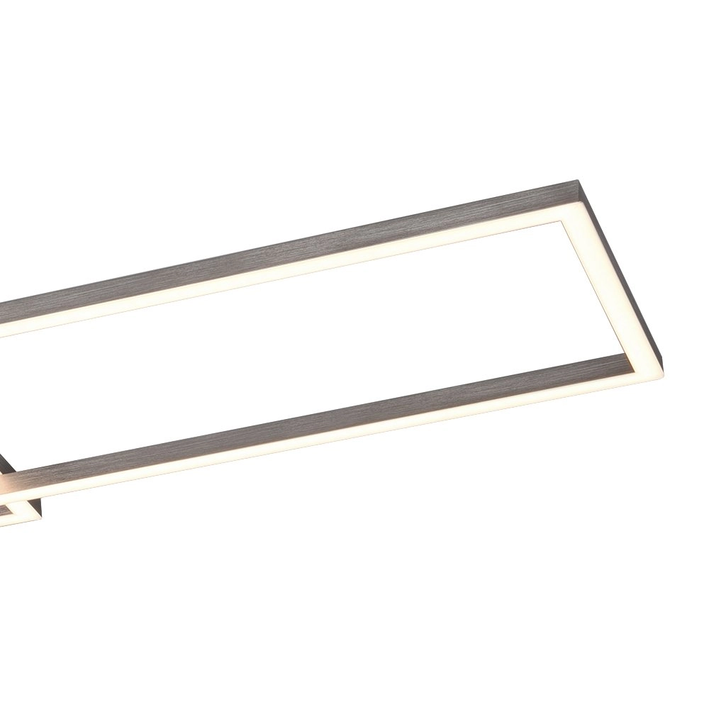 Plafonnier moderne Irvine gris Trio 4017807449525