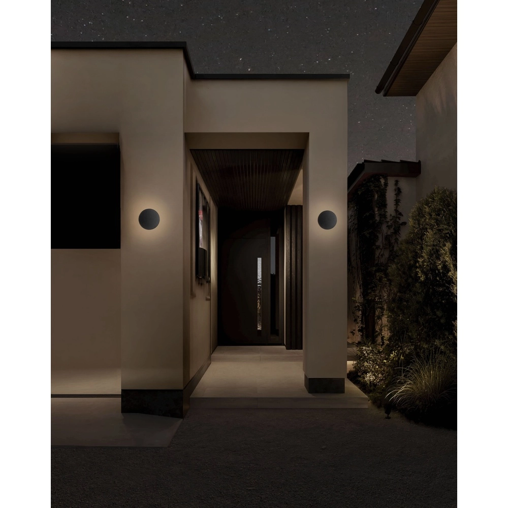 Lampe murale de conception Gong Noir Lyora 5212017496126
