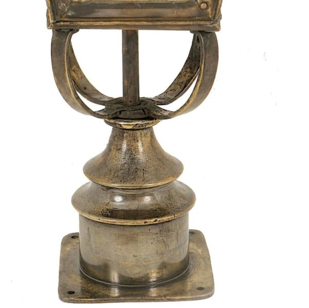 Lampe d'extérieur rural Kensington cuivre antique (ant) Limehouse