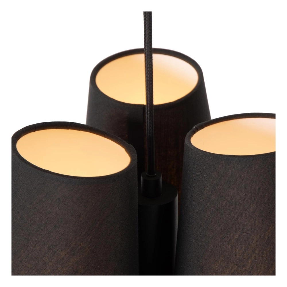 Lampe pendante de conception Gregory Noir Lucide 5411212303127