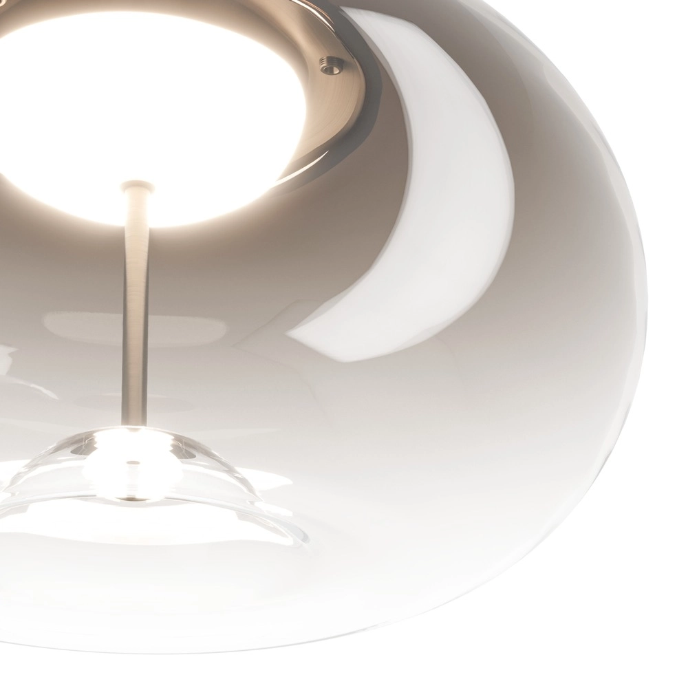 Lampe pendante unique Optica 1 bronze Eglo 9008606391035
