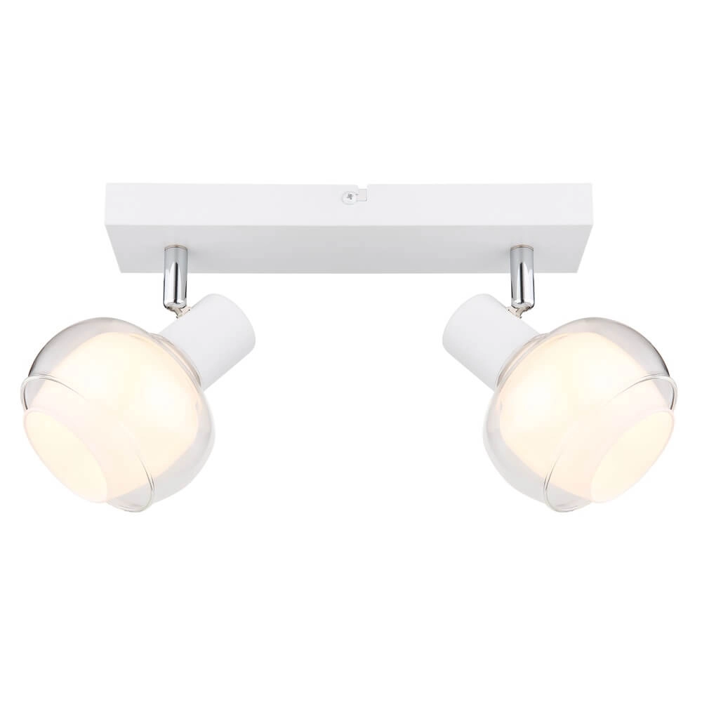 Plafonnier blanc Tokki 2 lumières Globo 9007371446049