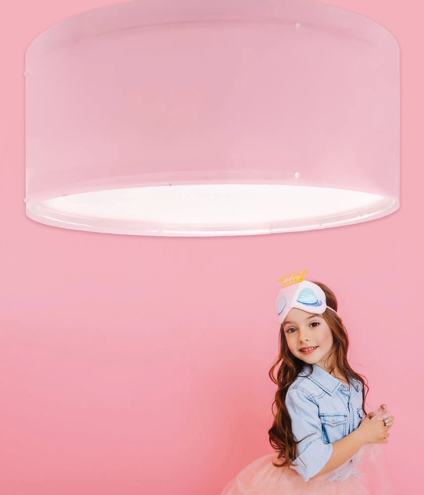 Plafonnier pour enfants Color Light Ø 33cm - rose Dalber 8420406002019