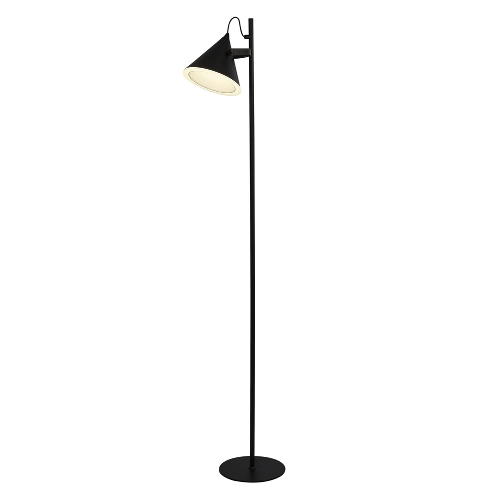 Lampe de lecture de conception Conical Noir