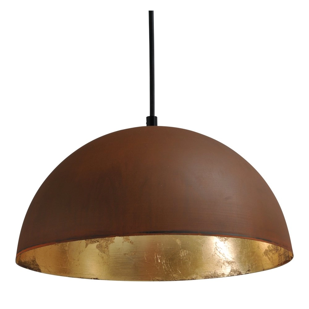 Lampe à suspension Industria Rust Gold 30