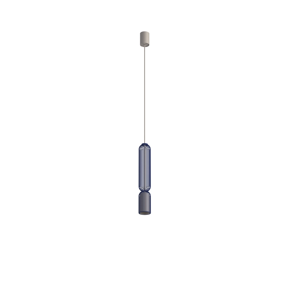 Lampe suspendue Singles 40,5 cm bleu marine