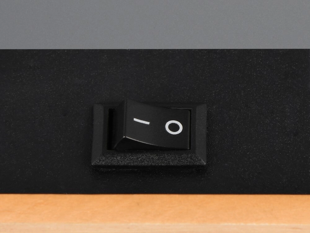 Applique murale design Pierre noir avec bois Trio 4017807638158